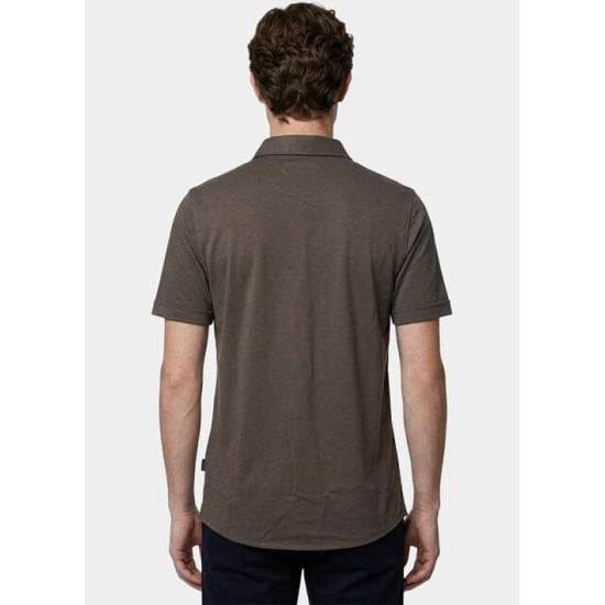 Bos Bright Blue Overhemd korte mouw heren 3507/taupe - Image 2
