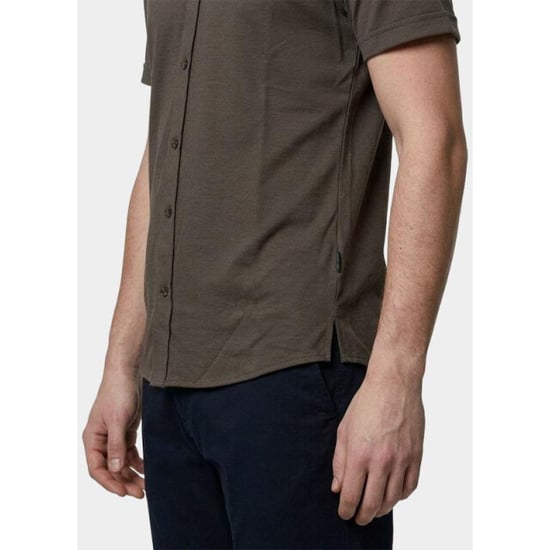 Bos Bright Blue Overhemd korte mouw heren 3507/taupe - Image 3