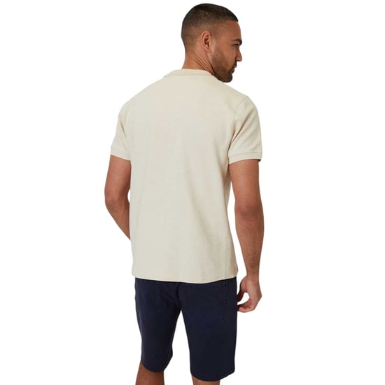 Threadbare Caswell-poloshirt voor heren (Havermelk) - Image 3