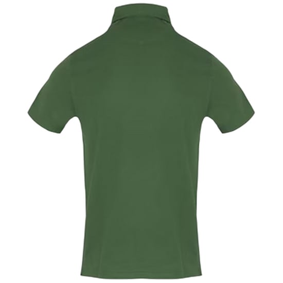 Aquascutum Mens Short-Sleeved Polo Shirt (Military Green) - Image 2