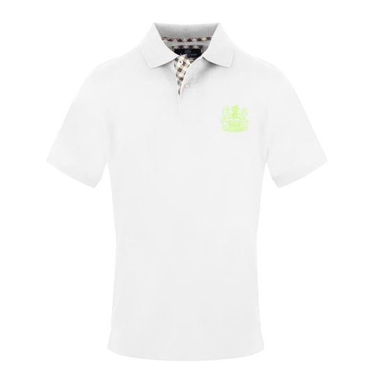 Aquascutum Mens Short-Sleeved Polo Shirt (White) - Image 1
