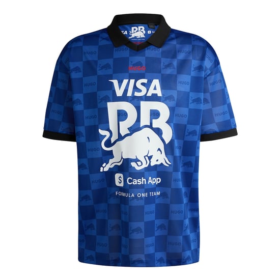 Hugo F1-visum-polo voor heren in de kleur Cash van Red Bull (Medium Blauw) - Image 1