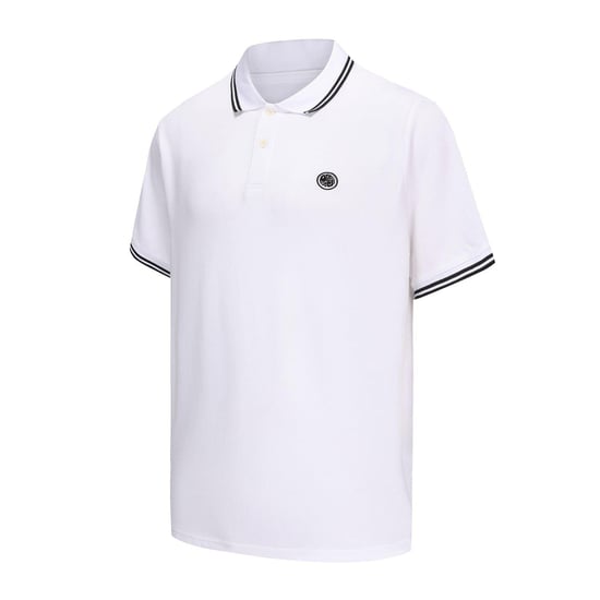 Pretty Green Mens Barton Short-Sleeved Polo Shirt (White) - Image 3