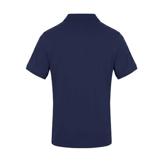 Aquascutum Mens Triangle Logo Polo Shirt (Navy) - Image 2
