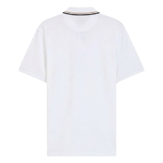 Boss Philix sneldrogend poloshirt met korte mouwen voor heren (Wit) - Image 2
