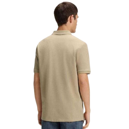 Hugo Piqué-poloshirt met logo voor heren (Beige) - Image 3