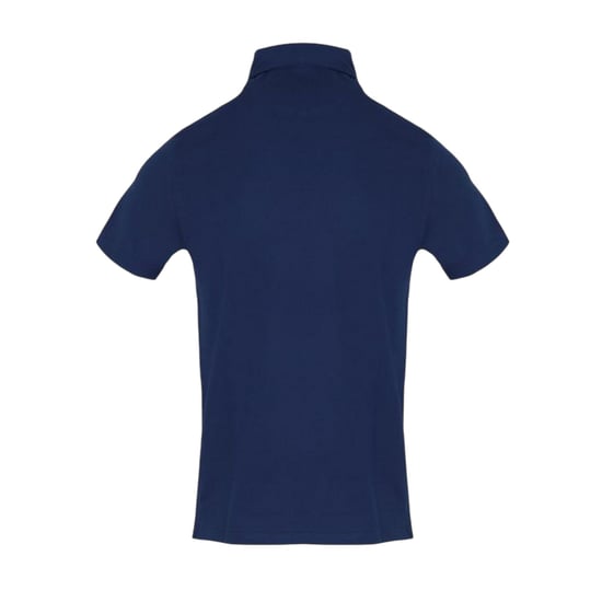 Aquascutum Mens Embroidered Logo Polo Shirt (Navy) - Image 2