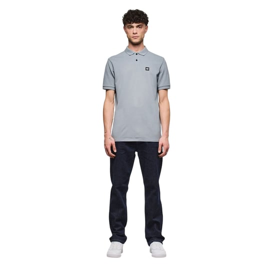 Weekend Offender Mens Caneiros Polo Shirt (Grey) - Image 1