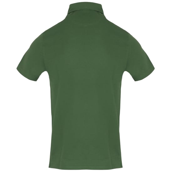 Aquascutum Mens Embroidered Logo Polo Shirt (Military Green) - Image 2