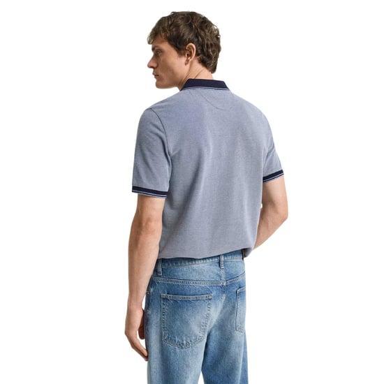 Gant Heren Oxford Regular Poloshirt (Marineblauw) - Image 2