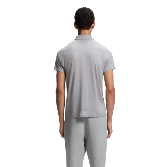 Boss Slim-fit poloshirt voor heren (Grijs) - Image 3