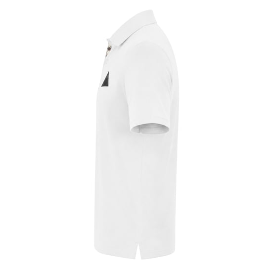 Aquascutum Mens Logo Polo Shirt (White) - Image 3