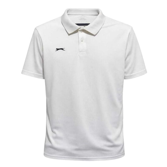 Slazenger Aero-poloshirt met logo voor kinderen (Crème) - Image 1