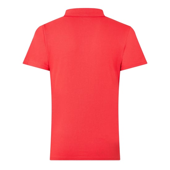 Castore Poloshirt met kraag en logo voor dames (Echt rood) - Image 2