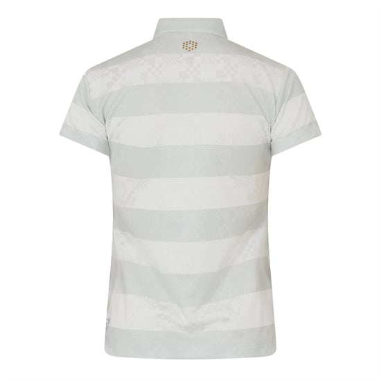 Puma Poloshirt met gestreepte rand voor dames (Grijs/Wit) - Image 2