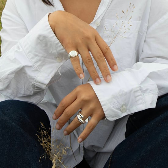 Sterling Silver Chunky Opal and CZ Ring - Image 4