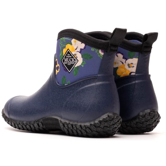 Muck Boots Muckster II Ankle Rubber Women's Navy Wellington Boots - Image 2