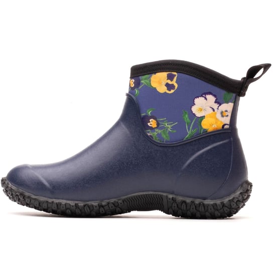Muck Boots Muckster II Ankle Rubber Women's Navy Wellington Boots - Image 5