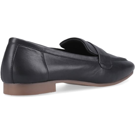 Hush Puppies Sutton Leren Zwarte Damesloffen - Image 2