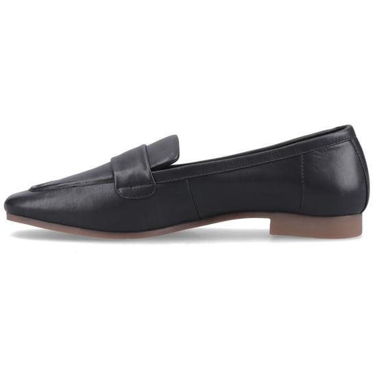 Hush Puppies Sutton Leren Zwarte Damesloffen - Image 4