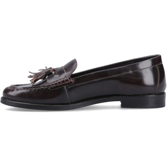 Hush Puppies Connie Leather Women's Aubergine Loafers - Image 4