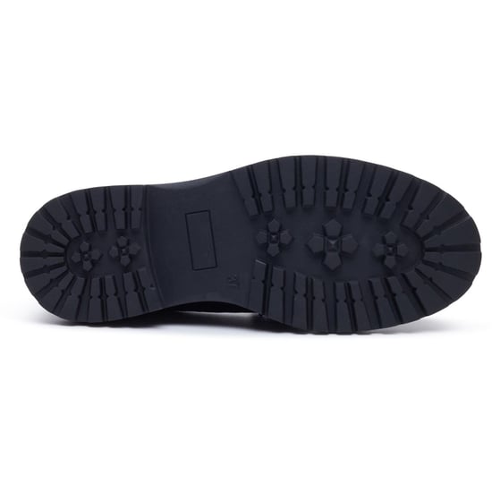 Hush Puppies Odessa Leren Dames Zwarte Instappers - Image 4