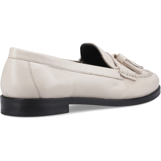 Hush Puppies Connie Leather Women's Cream Loafers - Image 2