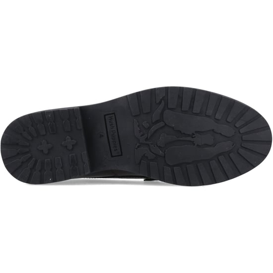 Hush Puppies Verity Instappers Leer Dames Pruim Slippers - Image 3