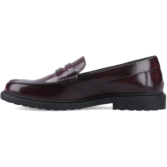 Hush Puppies Verity Instappers Leer Dames Pruim Slippers - Image 4