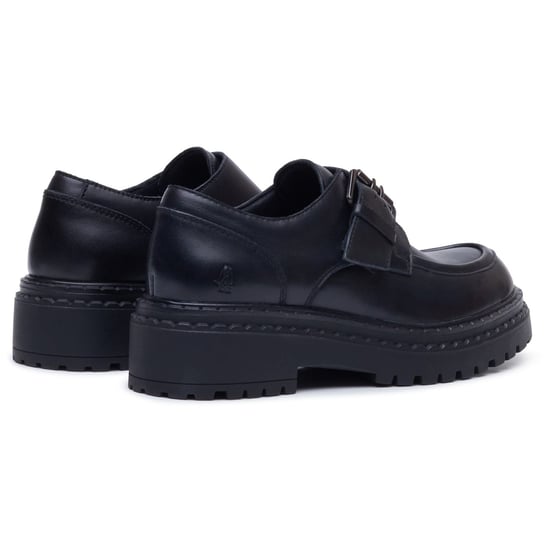 Hush Puppies Orla Monk Leren Dames Zwarte Instappers - Image 2