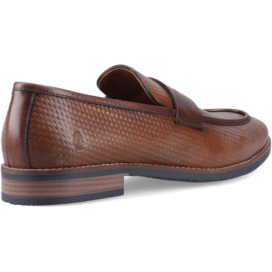 Hush Puppies Mitchell Leren Heren Tan Instappers - Image 2