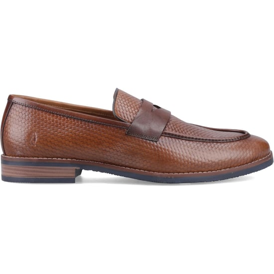 Hush Puppies Mitchell Leren Heren Tan Instappers - Image 5