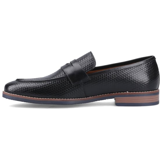 Hush Puppies Mitchell Leren Zwarte Herenslippers - Image 4