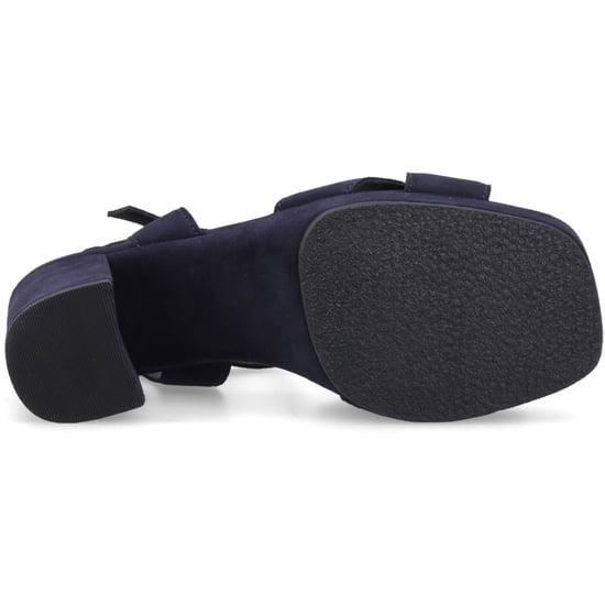 Hush Puppies Ophelia Suede Women's Navy Sandals - Image 3