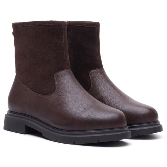 Hush Puppies Charlotte Leren Vrouwen BROWN Boots - Image 3