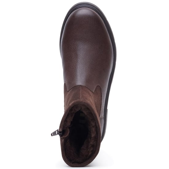 Hush Puppies Charlotte Leren Vrouwen BROWN Boots - Image 5