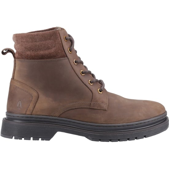 Hush Puppies Jarrod Läder Herr Brun Ankelskor - Image 5