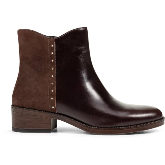 Geox D Camexia Leather Women's Dark Brown Boots - Image 5