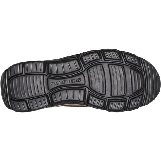 Skechers Arch Fit Garza Ridley Leren Heren Enkellaarsjes Bruin - Image 2