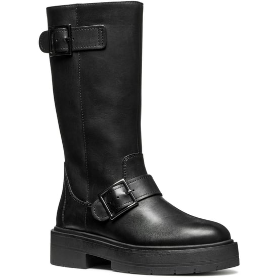 Geox D Spherica EC7 Leather Women's Black Boots - Image 1