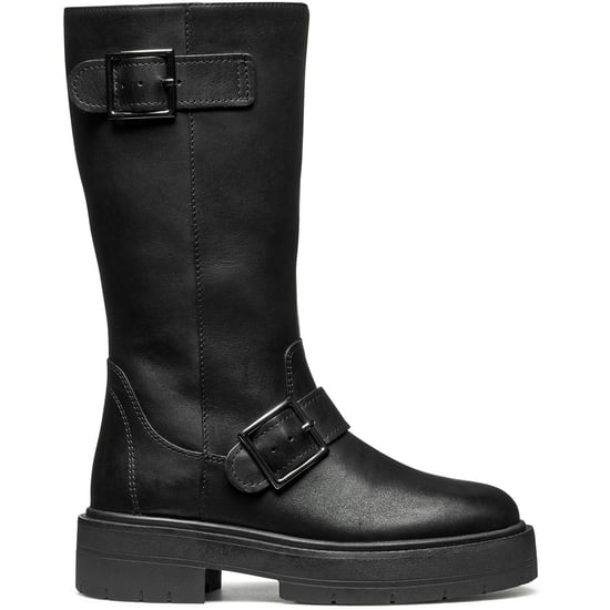 Geox D Spherica EC7 Leather Women's Black Boots - Image 5