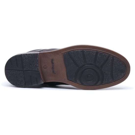 Hush Puppies Irwin Leather Men's BROWN Ankle Boots - Image 4
