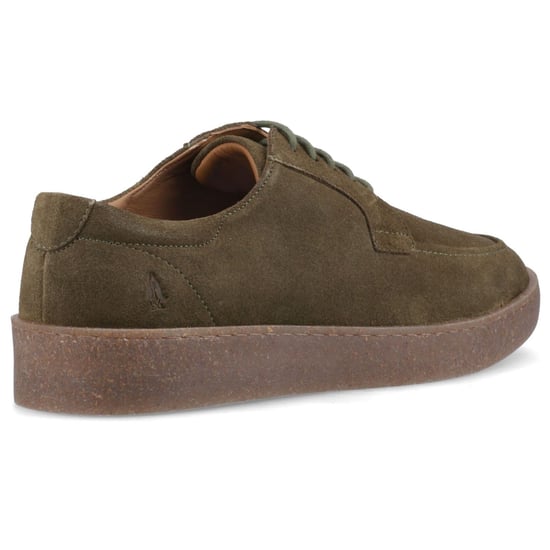 Hush Puppies Rafael Suède Heren Khaki Veterschoenen - Image 2