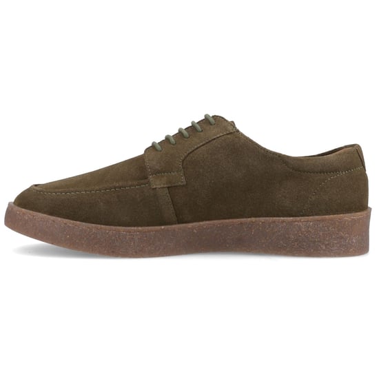 Hush Puppies Rafael Suède Heren Khaki Veterschoenen - Image 4