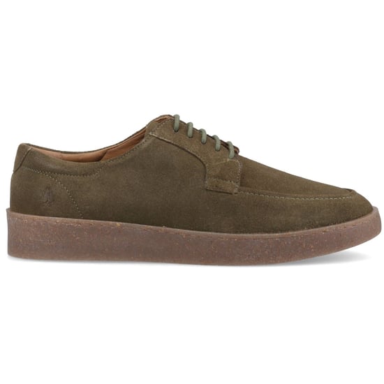 Hush Puppies Rafael Suède Heren Khaki Veterschoenen - Image 5