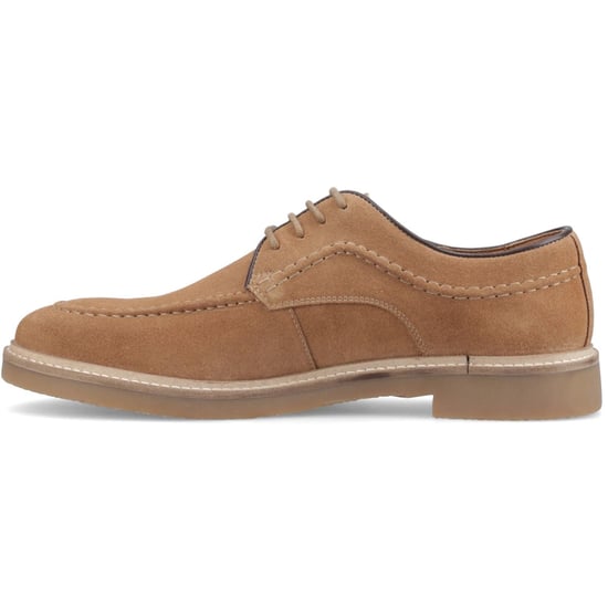 Hush Puppies Genny Leather Men's Taupe Lace-Up Shoes - Image 4