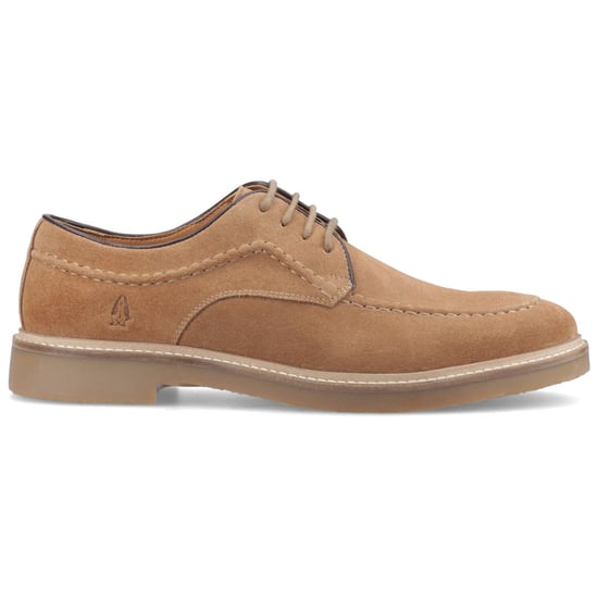 Hush Puppies Genny Leather Men's Taupe Lace-Up Shoes - Image 5