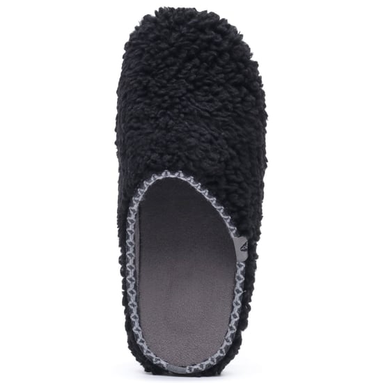 Hush Puppies Good Teddy Polyester Men's BLACK Slippers - Image 4