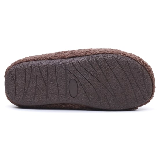 Hush Puppies Goede Textiel Damesslippers in Chocolade - Image 4