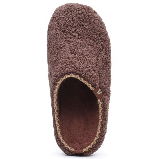 Hush Puppies Goede Textiel Damesslippers in Chocolade - Image 5